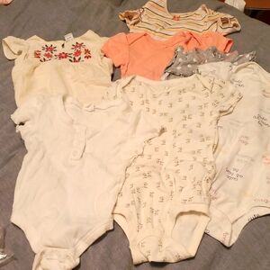 Girl Short Sleeve Onesie Bundle